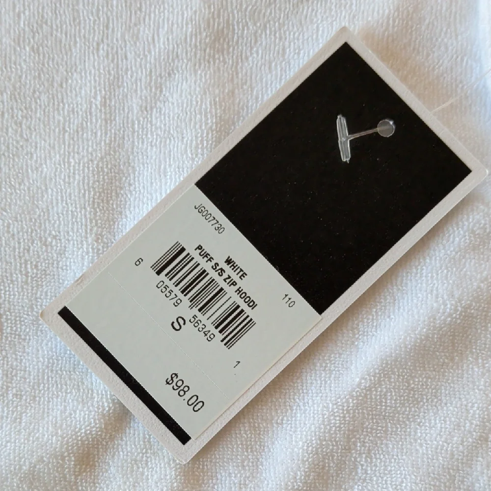Juicy Couture White Short Sleeve Hoodie - Picture 3 of 3
